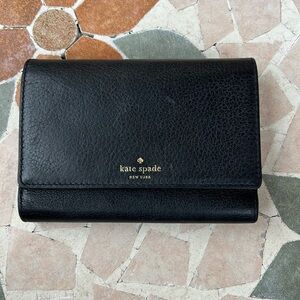 kate spade wallet - black